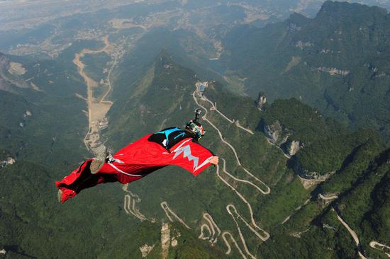 高空翼装飞行